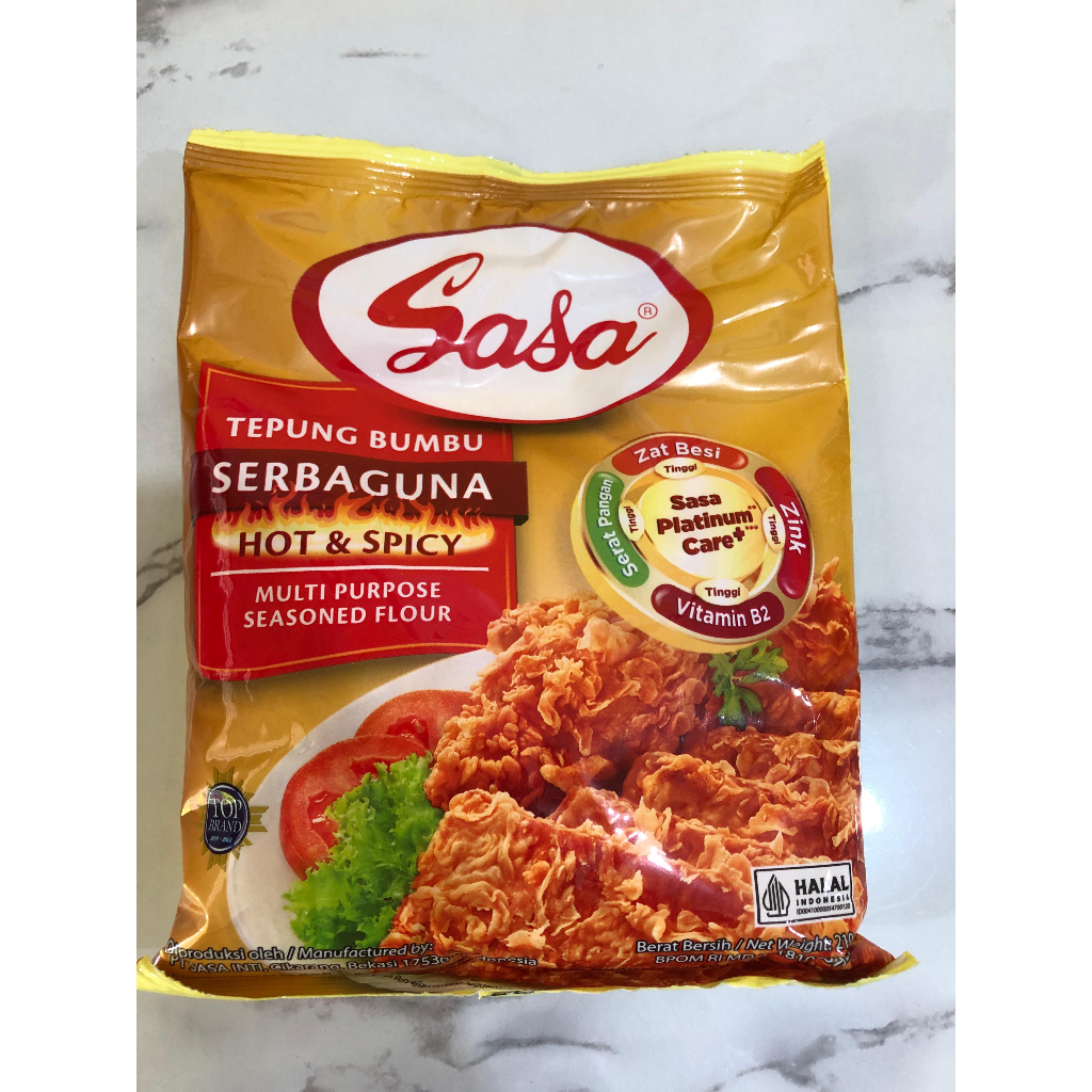 

Sasa Tepung Bumbu Serbaguna Spicy