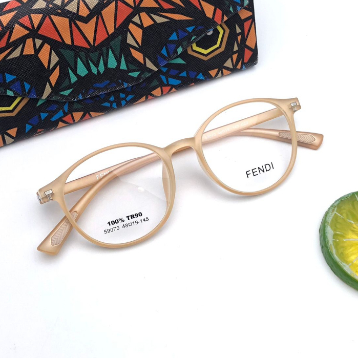 Kacamata Bulat Wanita Minus Photocromic