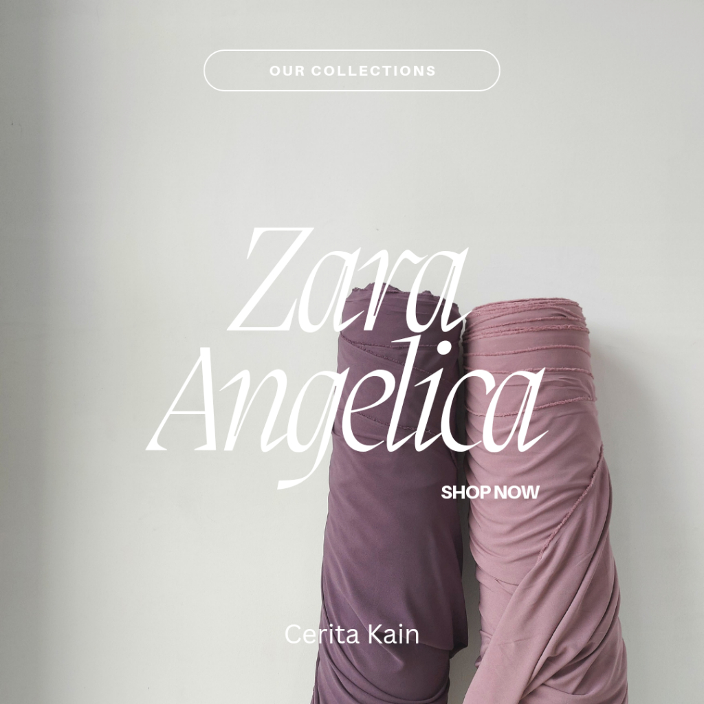 ECERAN 1 METER l BAHAN ZARA ANGELICA l KAIN GAMIS IMPORT PREMIUM