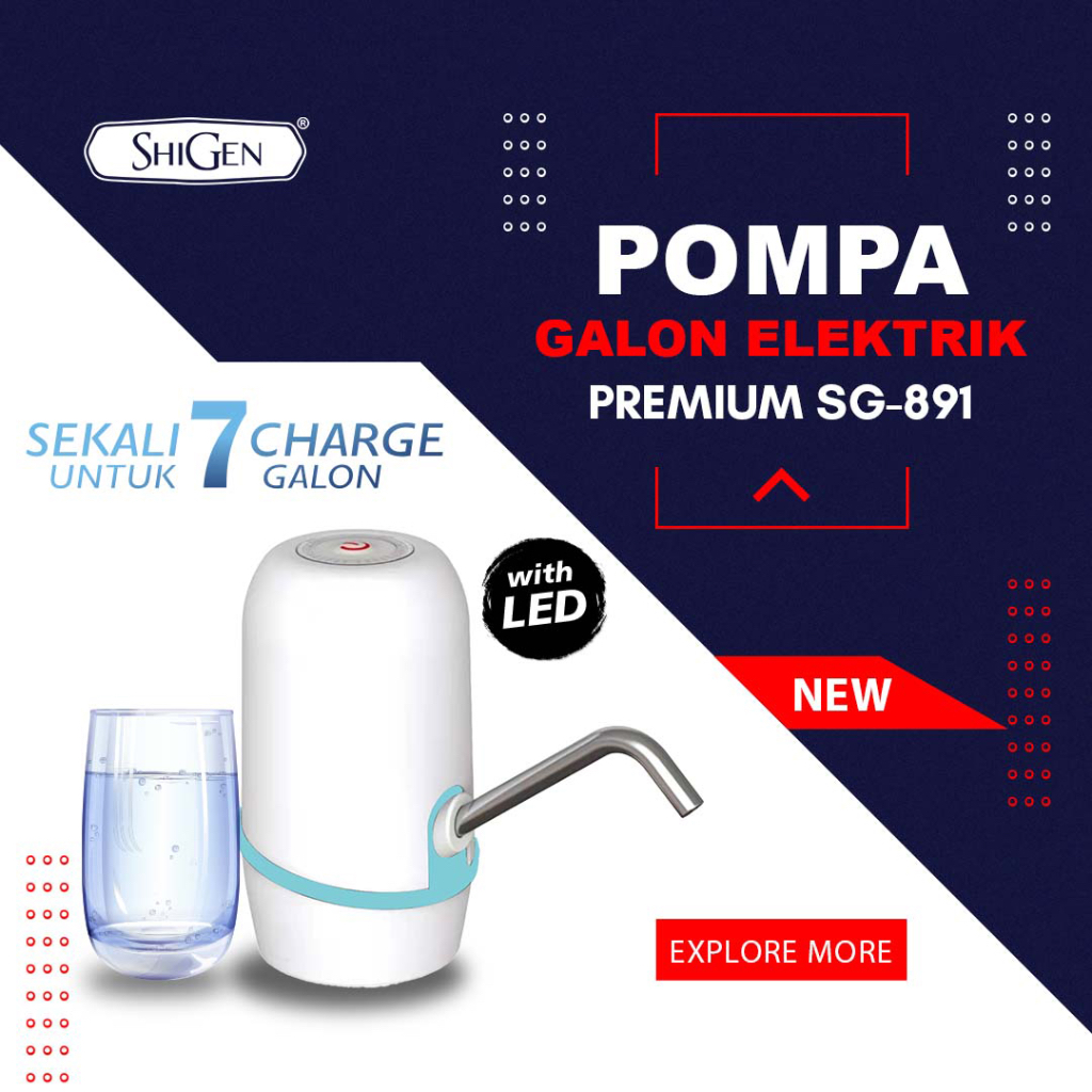 POMPA GALON ELEKTRIK PREMIUM SG 891