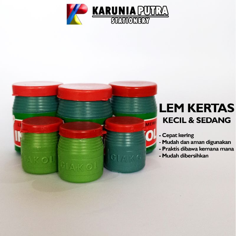 

Lem Kertas Kecil Sedang Takol Unikol