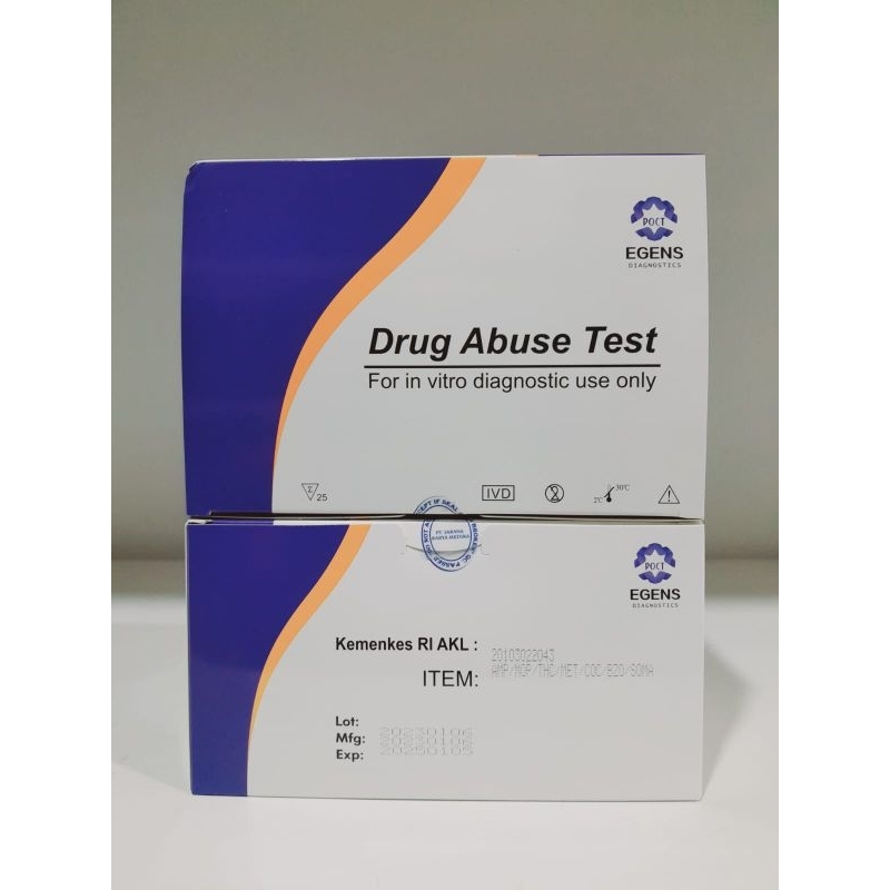 Tes Narkoba  3, 6 dan 7 parameter Egens allcheck (ecer) 1 pcs