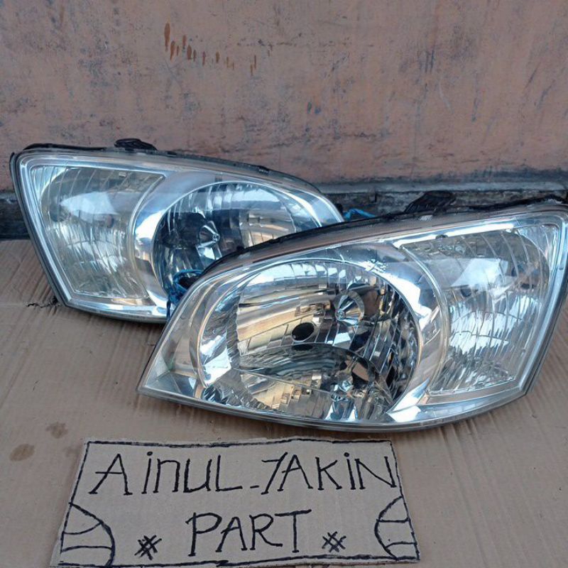 headlamp lampu depan hyundai getz 2003 2004 2005 2006 original