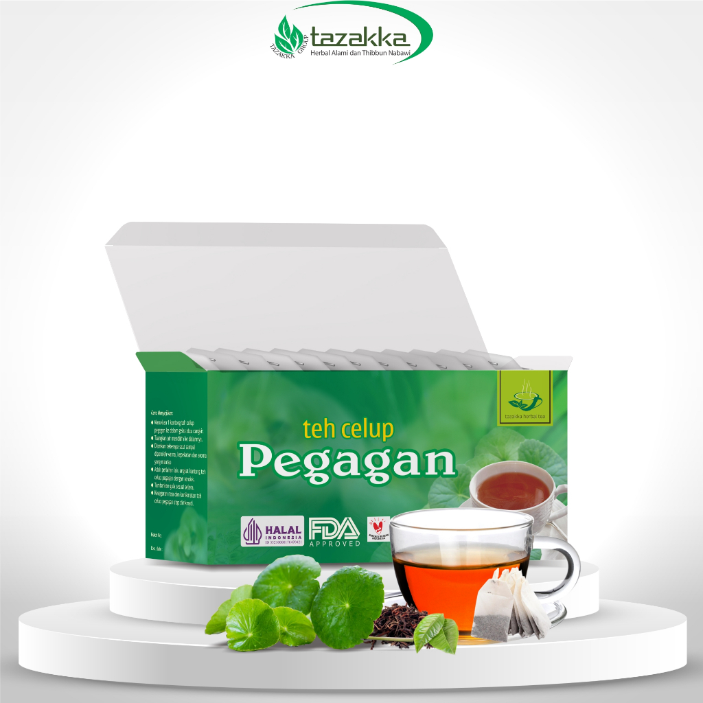 

Tazakka Teh Celup Daun Pegagan Kering Bubuk Original Isi 20 Kantung Tea Bag Minuman Kesehatan Herbal Antidepresan Insomnia Villa Herbal