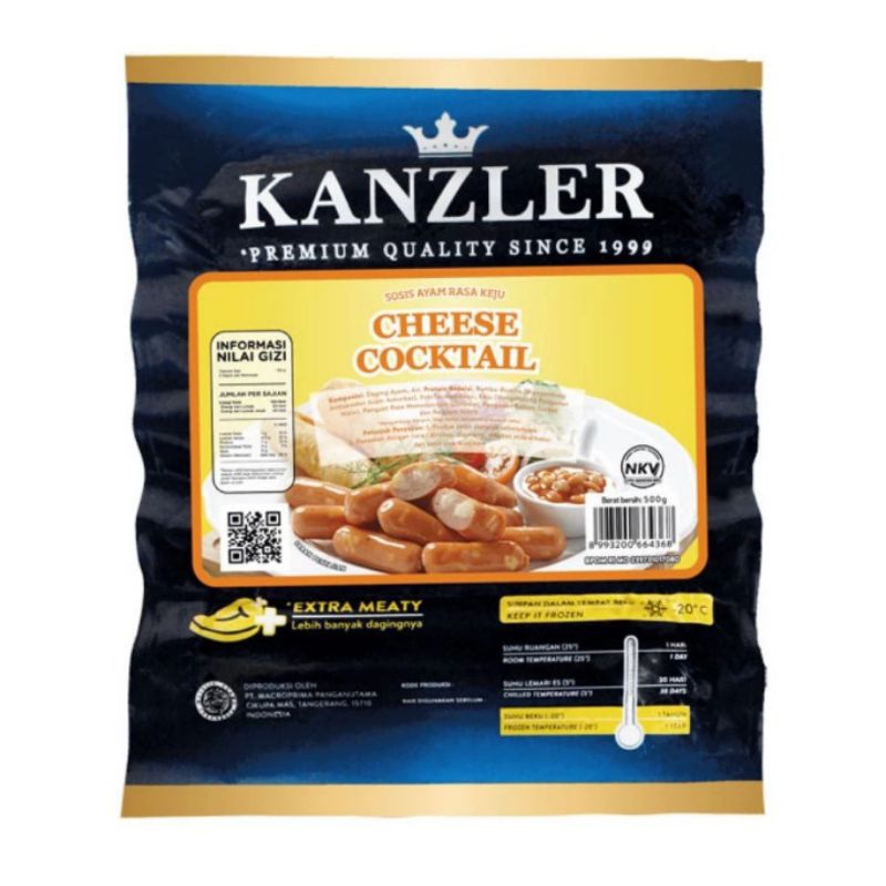 

sosis kanzler cheese cocktail 500gr