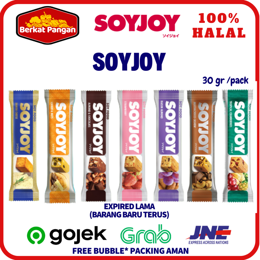 

SOYJOY All Variant Snack Cemilan Gluten Free - 30gr