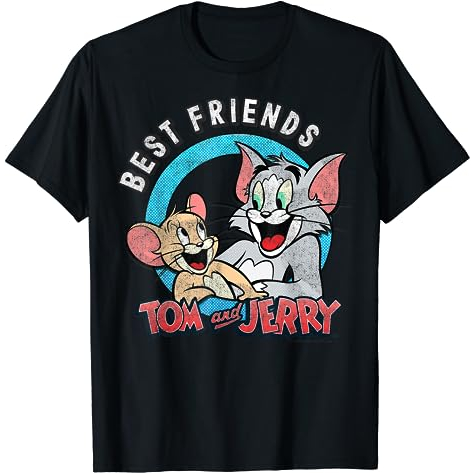 KAOS Tom And Jerry Best Friends Portrait T-Shirt