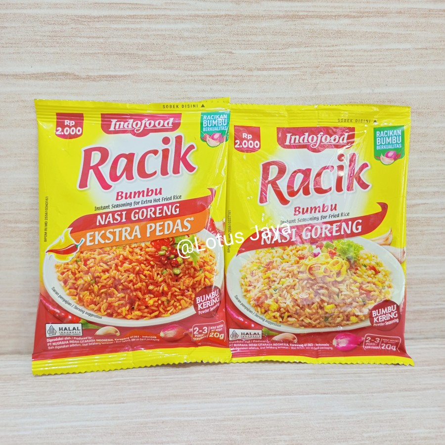 

Indofood Bumbu Racik Nasi Goreng 20g