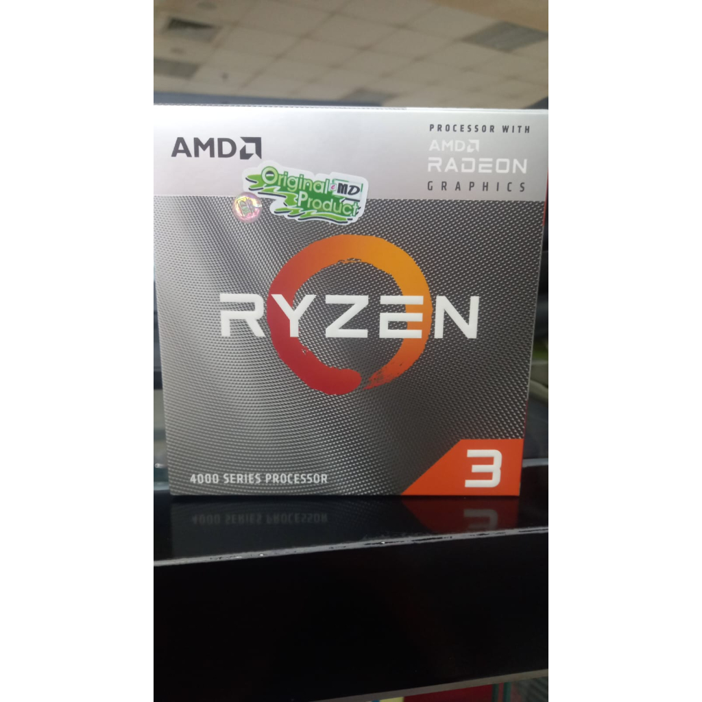 AMD Ryzen 3 4300G BOX Up To 4.0Ghz 4-Core 8-Thread AM4 Radeon VGA
