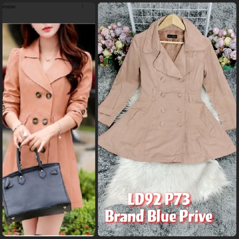 MEGAR COAT PEACH