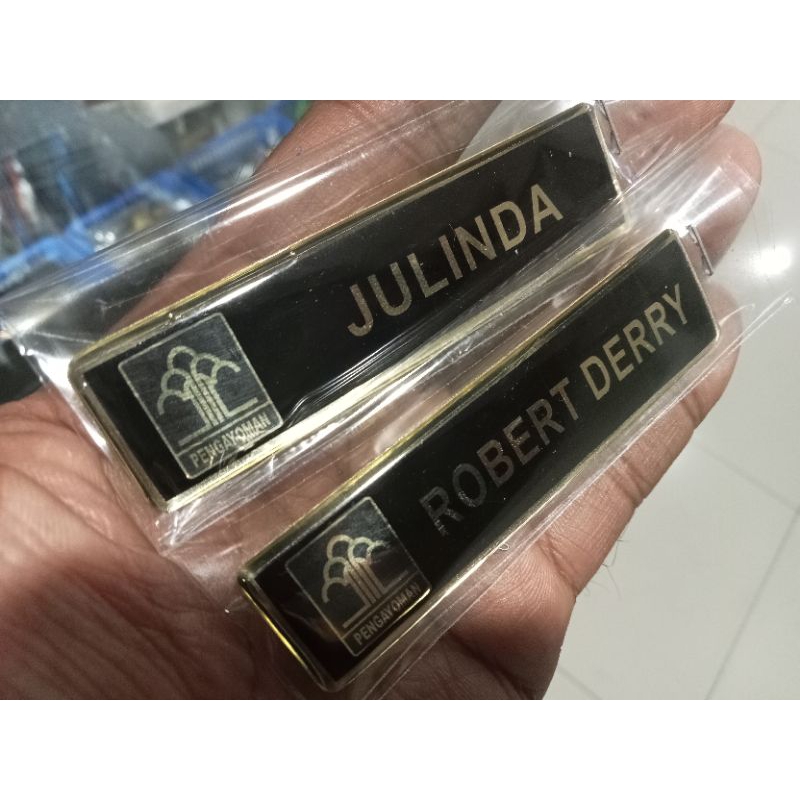 

NAMETAG NAMA DADA IDCARD PENGAYOMAN KEMENKUMHAM