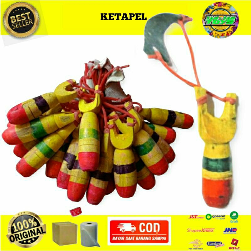 MAINAN KETAPEL KAYU | KETAPEL PLINTHENG | MAINAN KETAPEL TRADISIONAL
