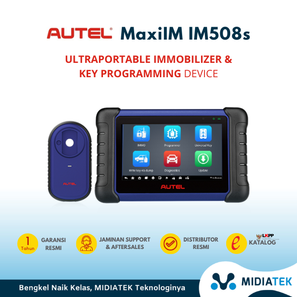 Programmer Kunci Immobilizer Profesional AUTEL MaxiIM IM508s