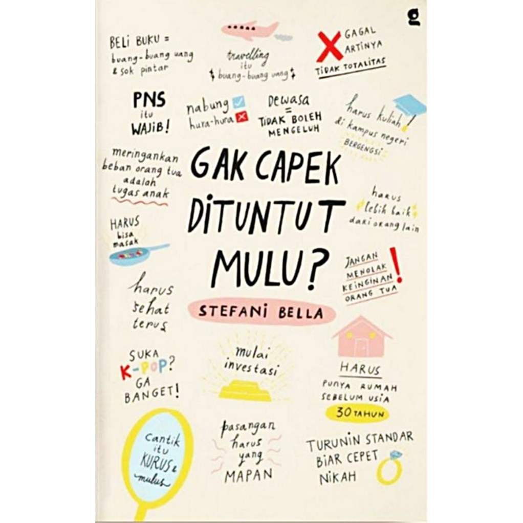 Gramedia Yogya - Gak Capek Dituntut Mulu ?
