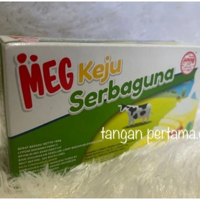 

MEG CHEEDAR CHEESE Keju Serbaguna 165 Gram