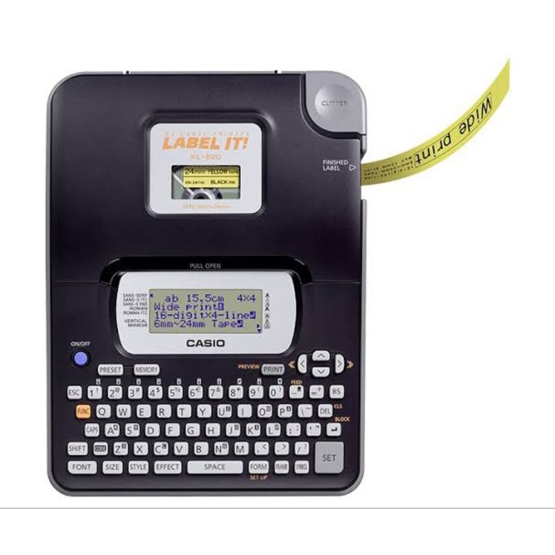 

CASIO LABEL PRINTER KL 820