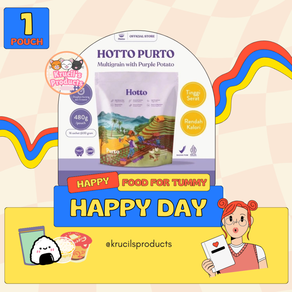 

Hotto Purto 1 Pouch - 16 Sachet