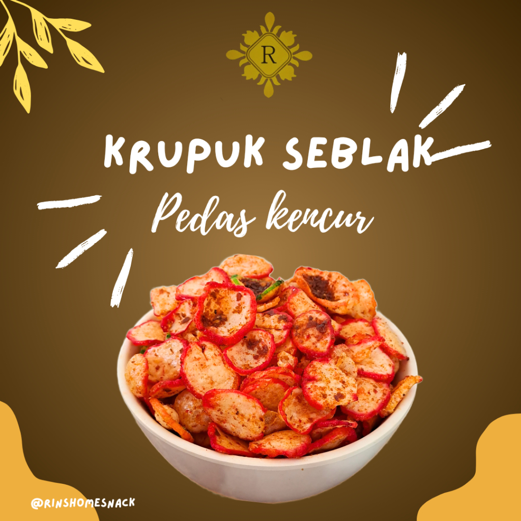 

Kerupuk seblak kencur 250gr