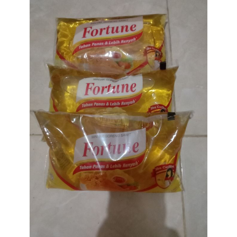 

Murah Minyak goreng Fortune bantal 1liter