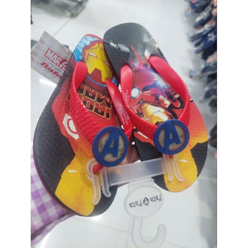 Sandal anak ironman Marvel Bata 371 5155