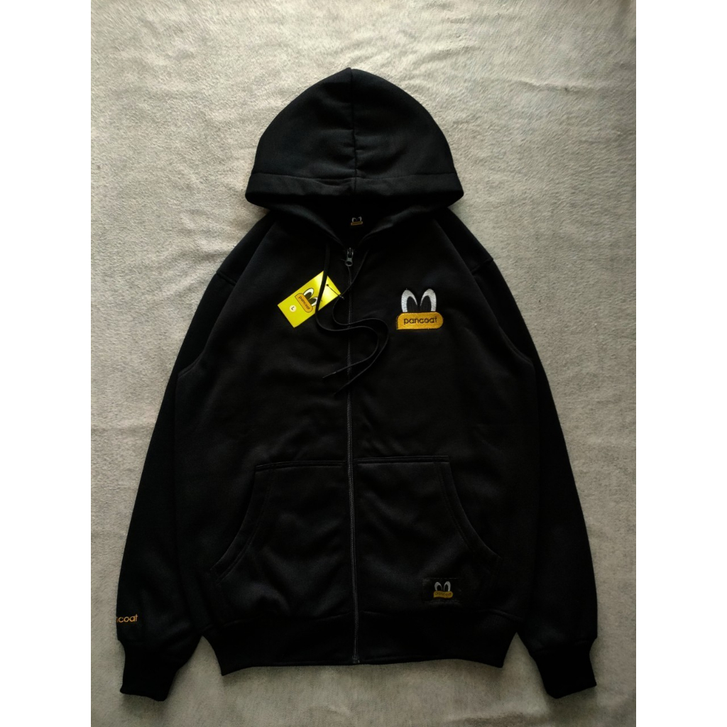 Jaket Sweater Hoodie Zipper Pancoat Duck Eyes Premium Logo Bordir Sweatshirt High Quality FullOver F