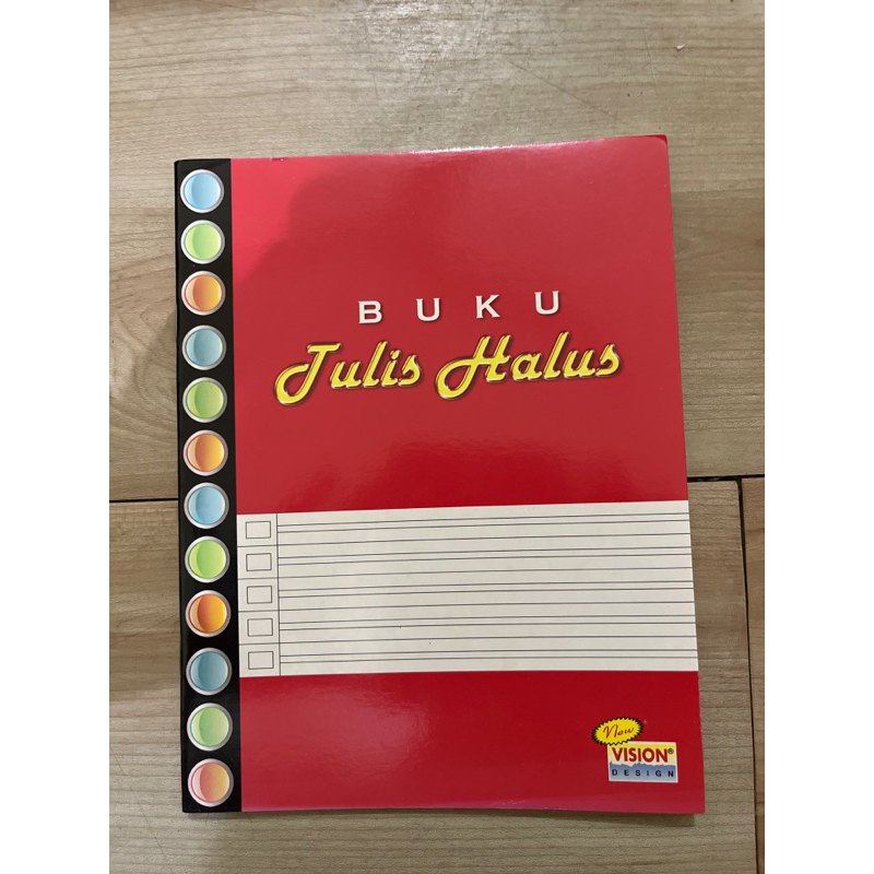 

Buku tulis halus vision garis 3