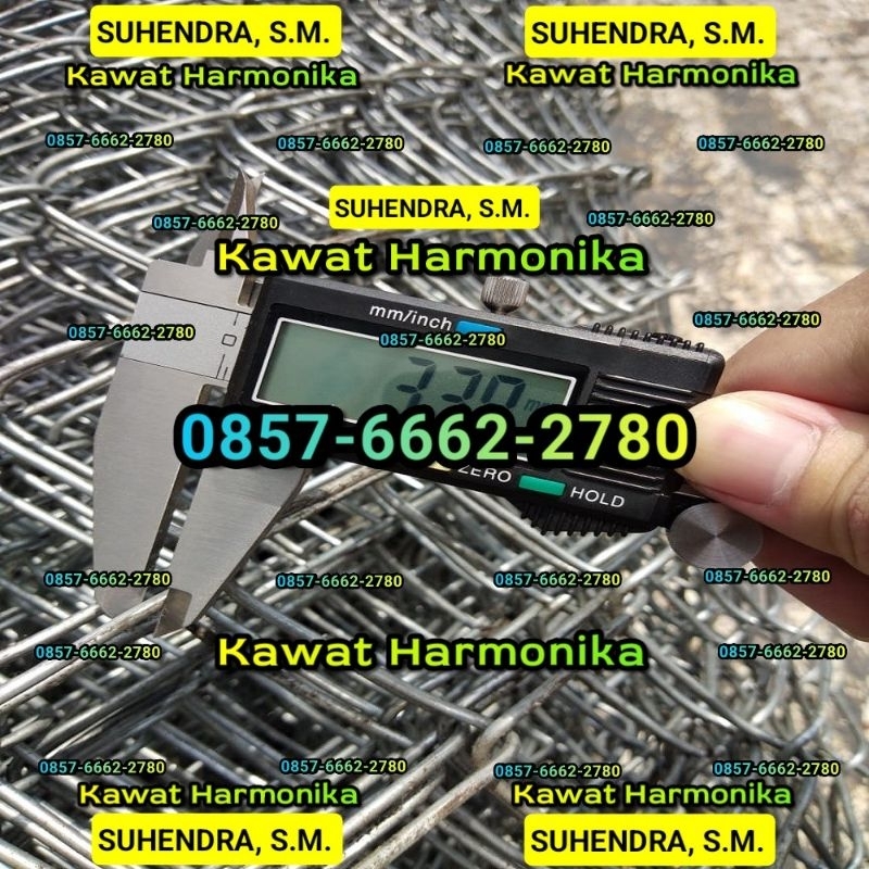 Kawat Harmonika Galvanis Per Roll T1 x P30 Mtr Harga Bersaing