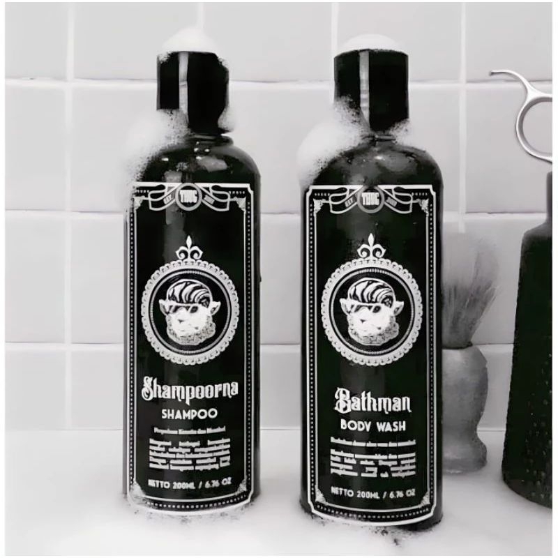 BEST SELLER Shampo Shampoorna Thugofficial 200 ml Original Big Size Shampoorna Shampo Pelurus Rambut