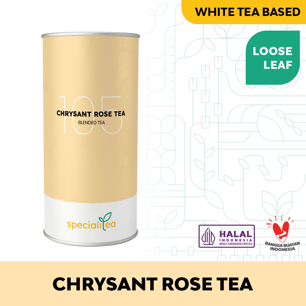 

Chrysant Rose Tea (Blended Tea) - Indonesian Artisan Tea SPECIALITEA