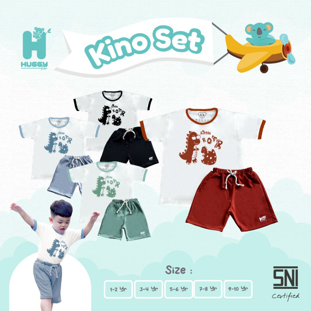Huggy boo - Kino Dino Set