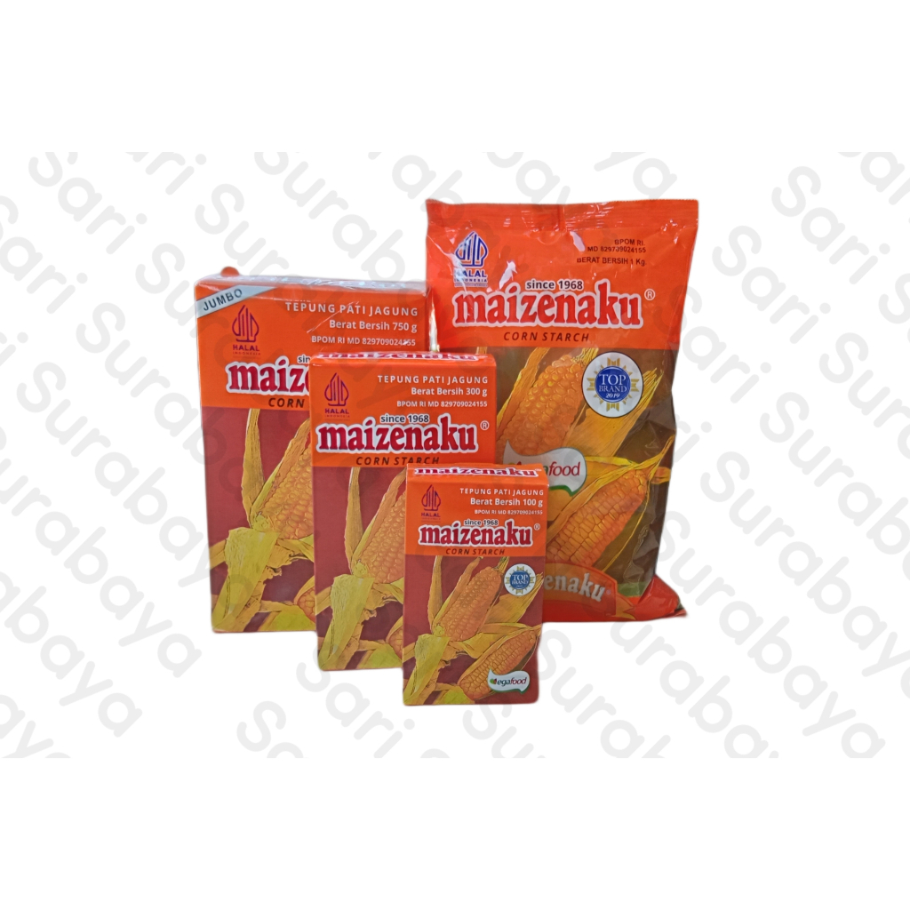 

Maizenaku kemasan 1 Kg/750 Gr/300 Gr/100 Gr