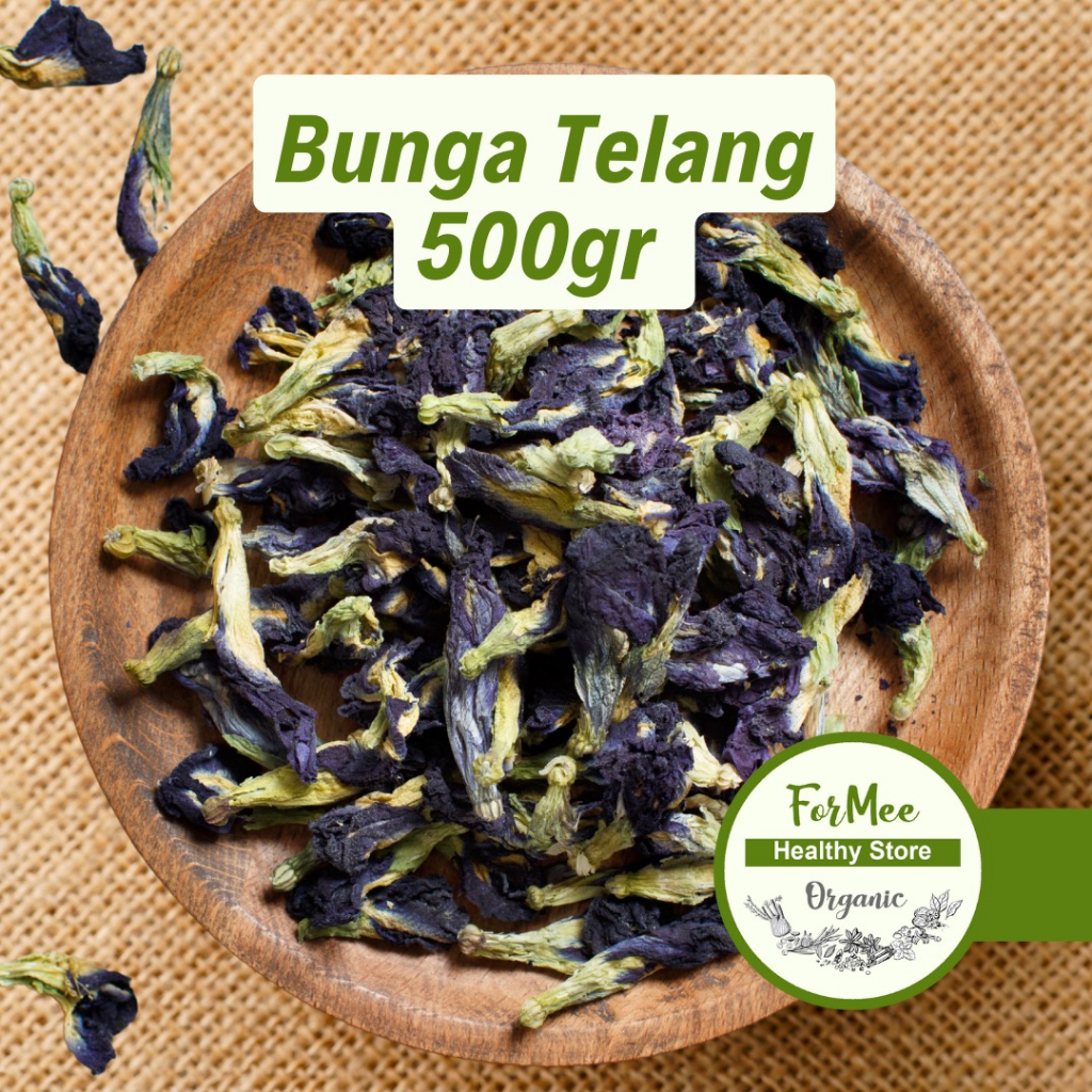 500gr Bunga Telang Kering