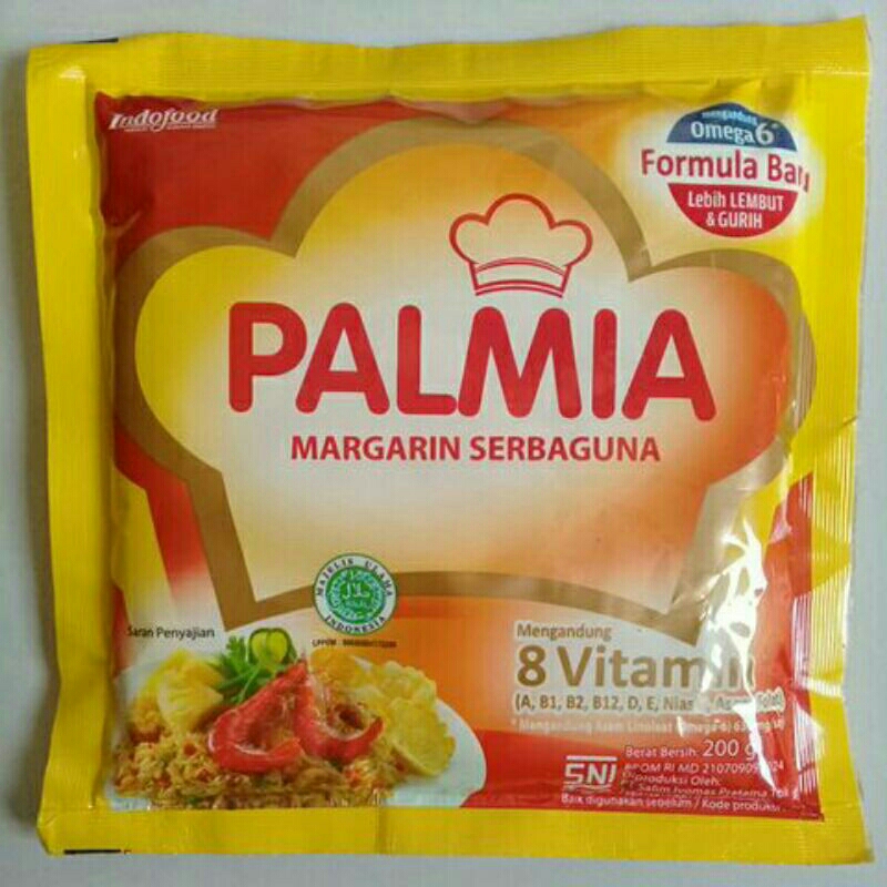 

~MOS~ Margarin Serbaguna Palmia 200 gr. Margarin Palmia. Bahan Roti. Bahan Masak