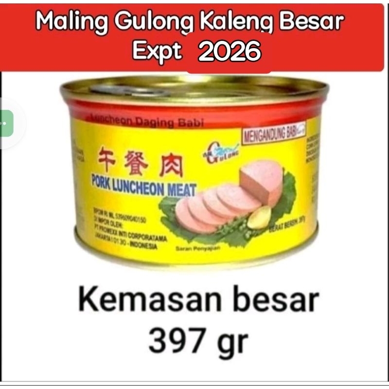 

MALING TTS 397gr-MALING TTS /Fyf/Gulong/Meli