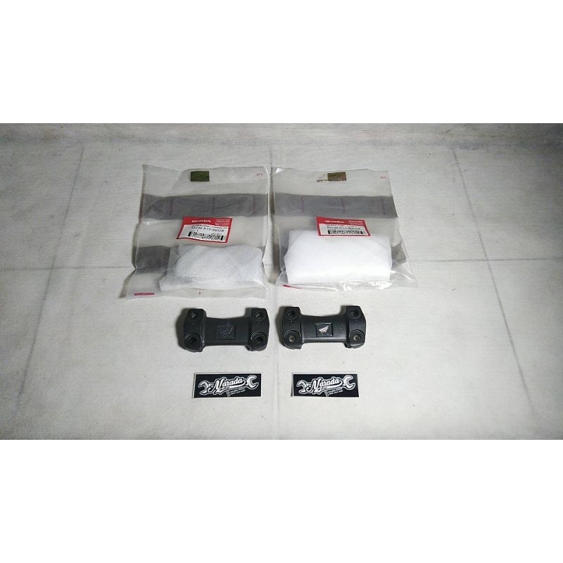 Raiser cb 150 lama original ahm 53130K15900ZB  klem raiser tutup stang stir setang honda cb150r CB o