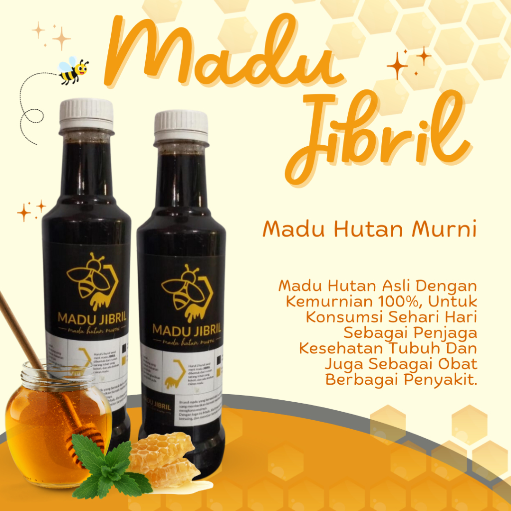 

Madu Jibril Madu Hutan Murni 100% Asli Untuk Menjaga Kesehatan Tubuh dan Pengobatan Penyakit