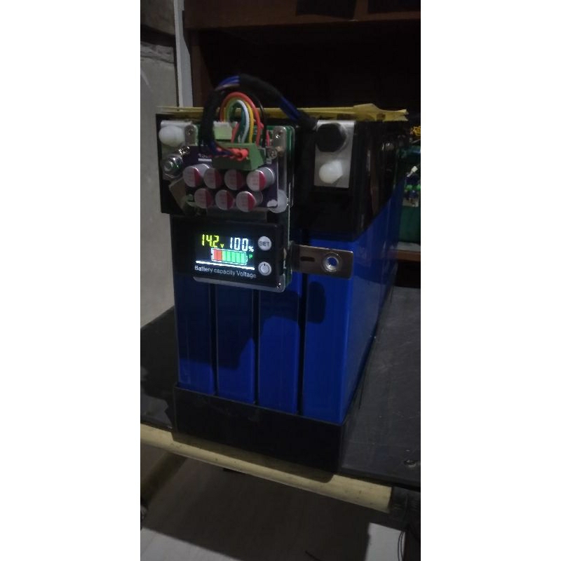 Baterai Lifepo4 12v 200ah 4s2p grade A+