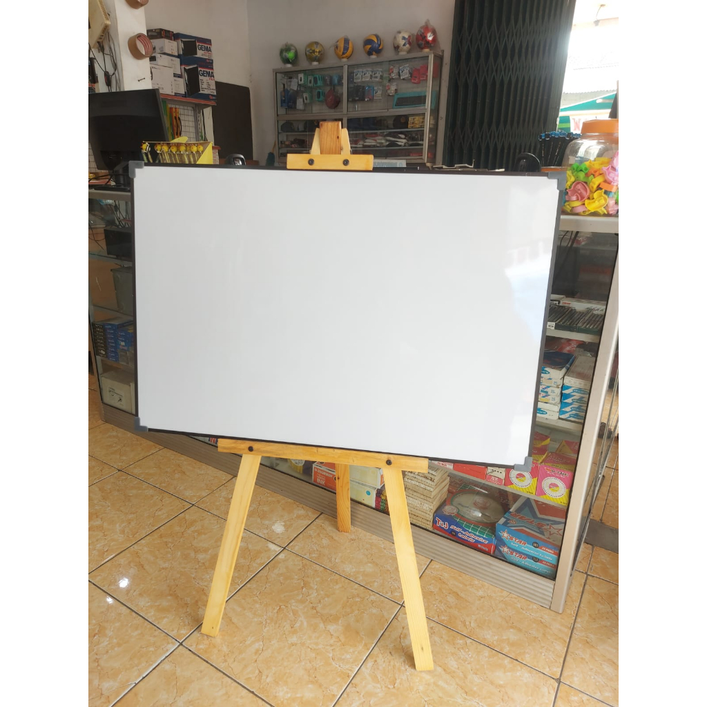 

Ndevansss - Whiteboard Standing 60X80 / 60X90 / 60X100 Cm Papan Tulis Anak