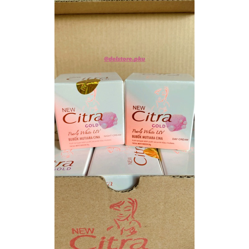 CITRA GOLD CREAM SIANG DAN MALAM ORIGINAL