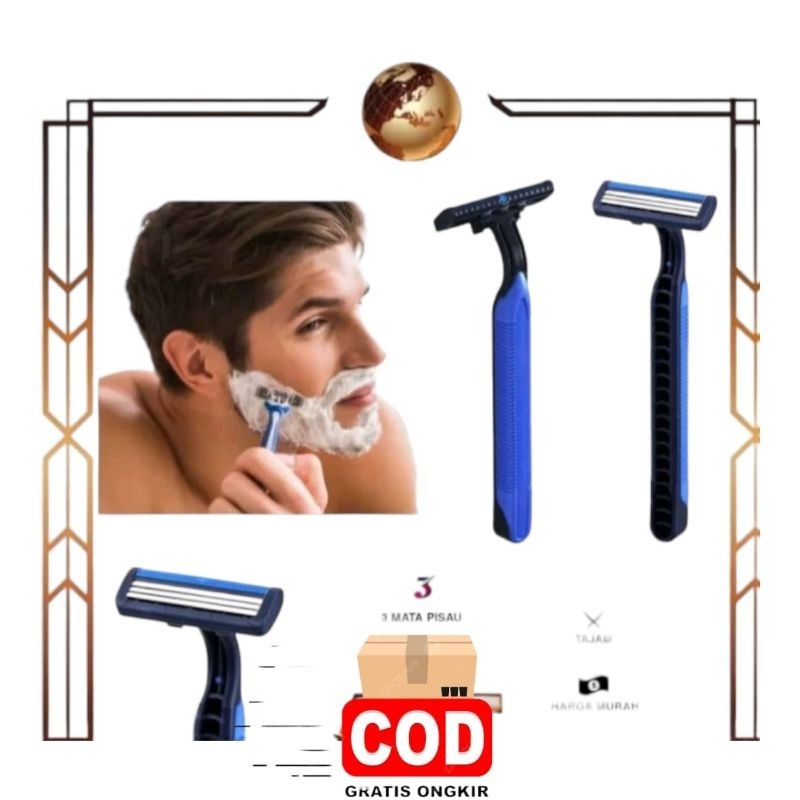 cukur kumis 3 mata pisau Cukuran Bulu rambut