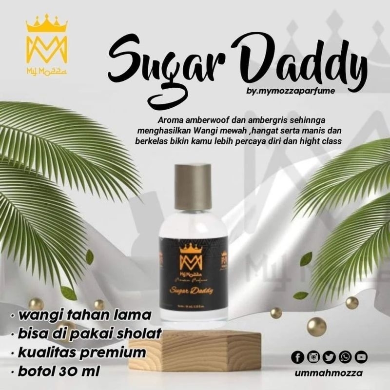 Parfum MyMozza Sugar Daddy Ori wangi tahan lama