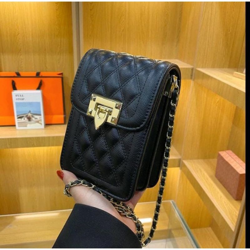 Tas wanita cantik impor bahan kulit PU mini kualitas bagus murah