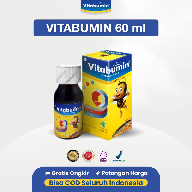 Vitabumin Madu Nafsu Makan Anak 130 ML./ suplemen bayi
