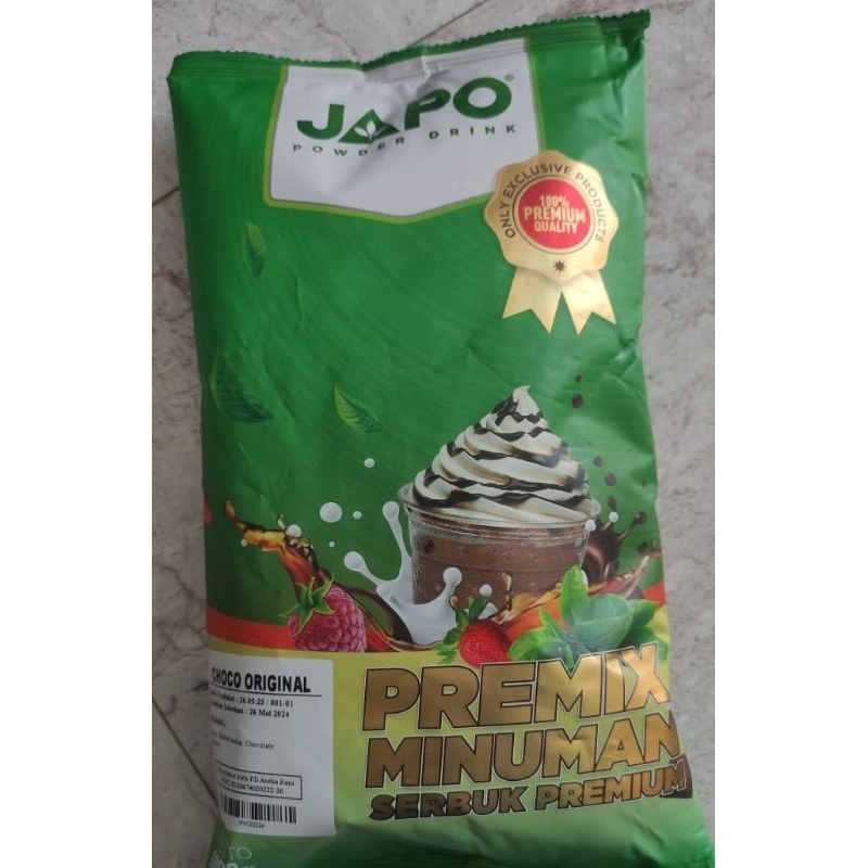 

Powder/ Bubuk Minuman Premium Cokelat Original Japo