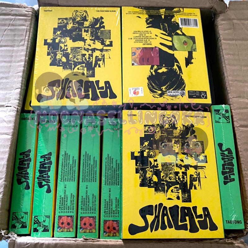 [READY STOCK] TAEYONG Album - SHALALA ARCHIVE VERSI SEALED + POB + POSTER