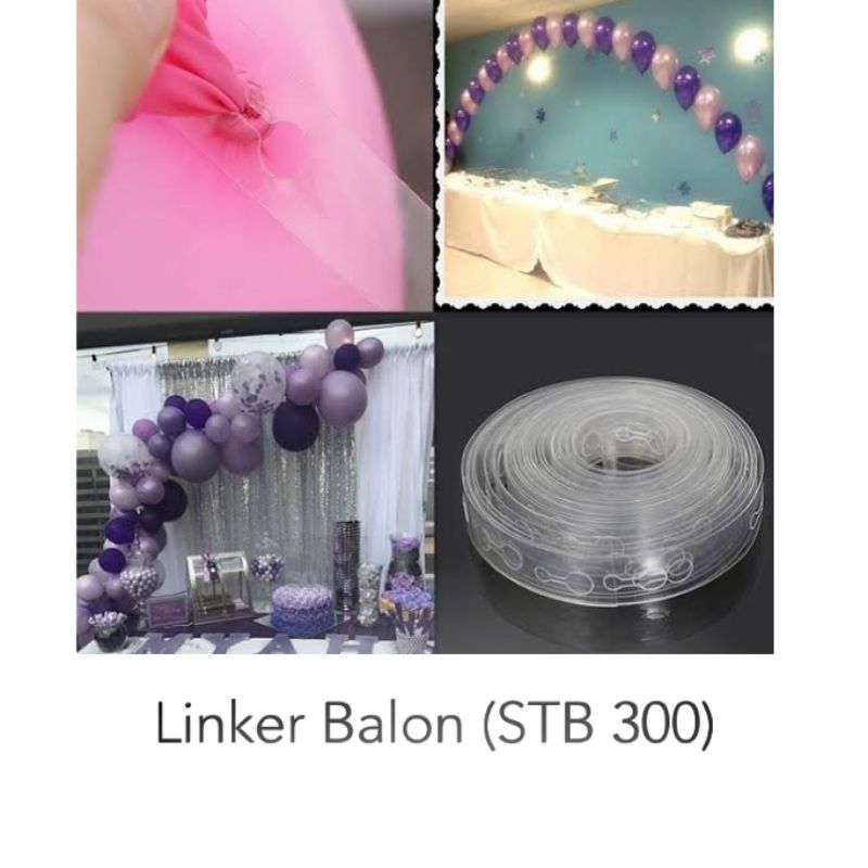 Linker Balon / Isolasi Balon / KlipBunga 5pcs / Alat dekor Balon