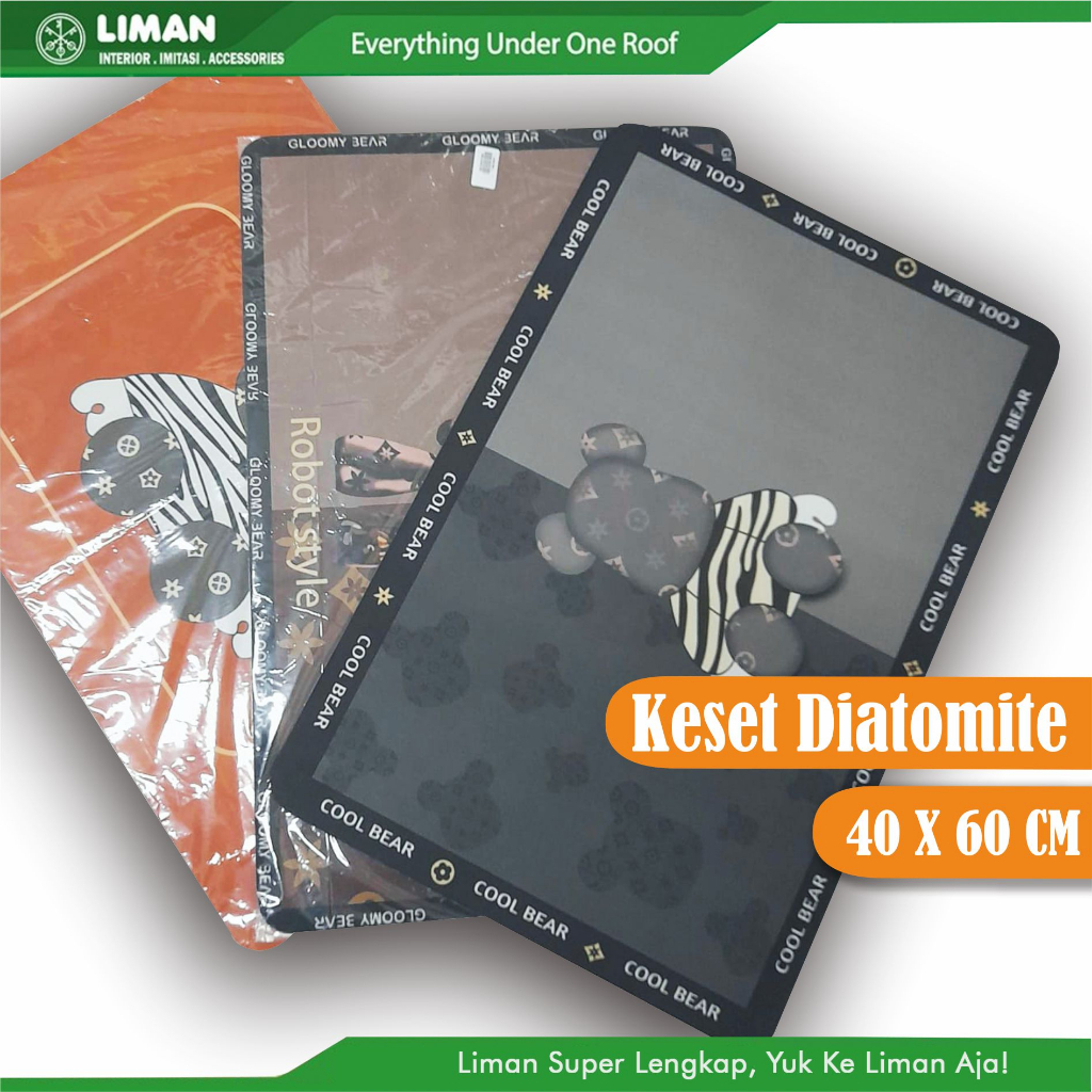 Keset Diatomite Karakter / Keset Kamar Mandi