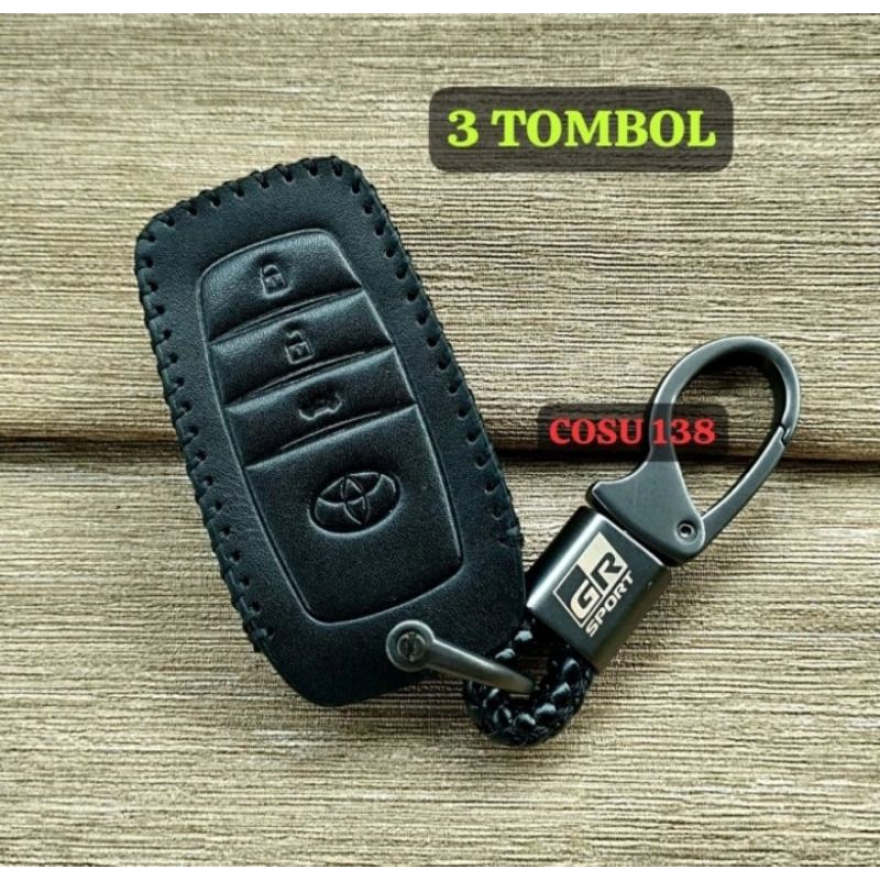 Gantungan Cover Sarung Kunci Remot Mobil New Fortuner GR Sport Innova Zenix Innova Reborn Type Q Ven