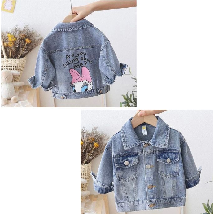 JAKET JEANS ANAK/JAKET ANAK PEREMPUAN/JAKET ANAK PRINTING