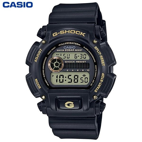 JAM TANGAN PRIA CASIO G-SHOCK DW-9052GBX-1A9 ORIGINAL - GSHOCK DW9052GBX HITAM GOLD G-SHOCK ORIGINAL